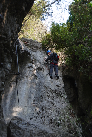 Schluchtklettersteig Drena