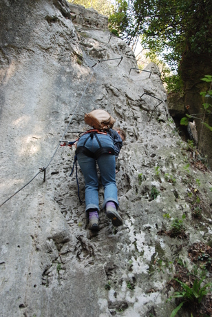 Schluchtklettersteig Drena