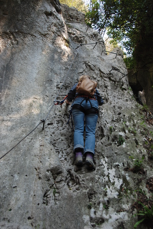 Schluchtklettersteig Drena