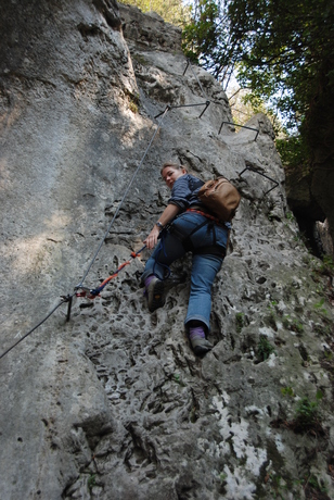 Schluchtklettersteig Drena