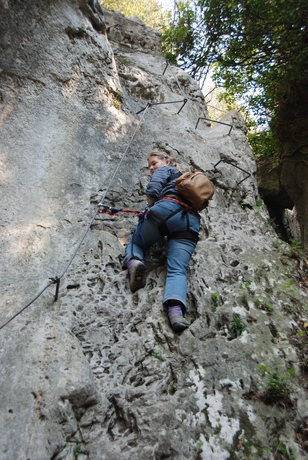 Schluchtklettersteig Drena