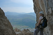 link to a picture collection of via ferrata on Monte Albano (Mori)