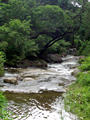 Wanderung hinter main falls