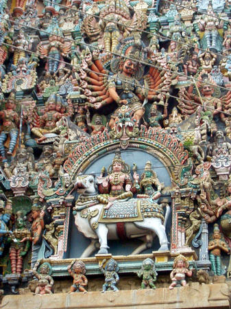 Madurai Menakshi south gopuram