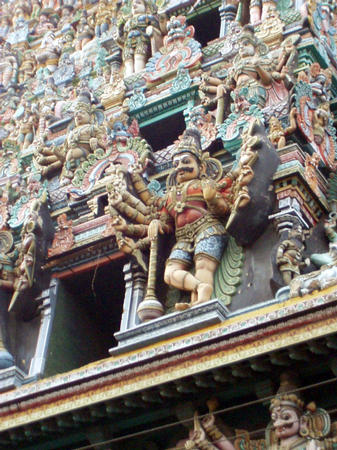 Madurai Menakshi south gopuram