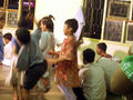 kids dancing in front of the idols