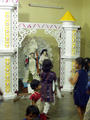 kids dancing in front of the idols