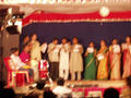 Show program during Puja festivities