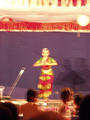 Show program during Puja festivities