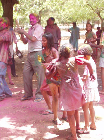 The party starts