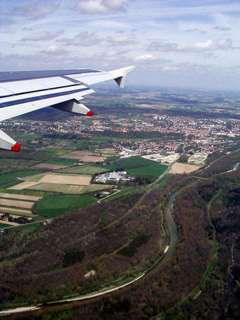 Abflug in Muenchen