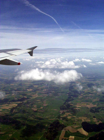 Abflug in Muenchen