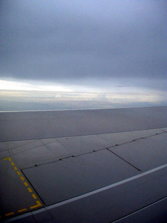 Anflug auf Singapur