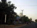 Strassenszene auf dem Weg nach Madras