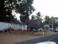 Strassenszene auf dem Weg nach Madras