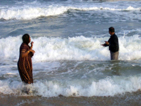 Mahabalipuram beach