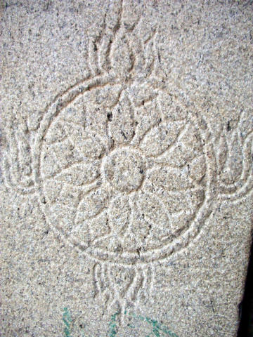 Decoration on a pilar
