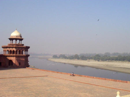 Blick ueber Yamuna