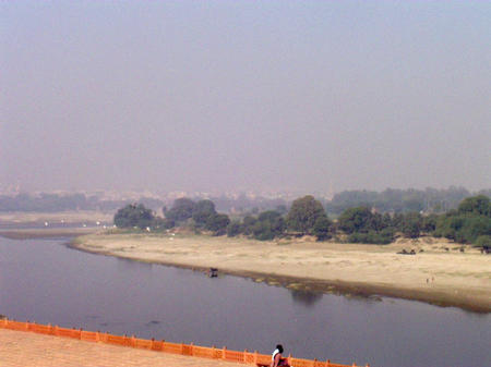 Blick ueber Yamuna