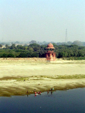 Blick ueber Yamuna
