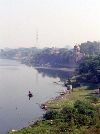 Blick ueber Yamuna
