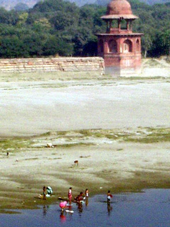 Blick ueber Yamuna
