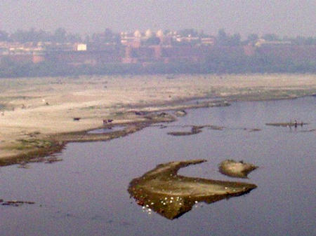 Blick ueber Yamuna