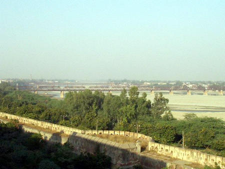 Blick ueber den Yamuna