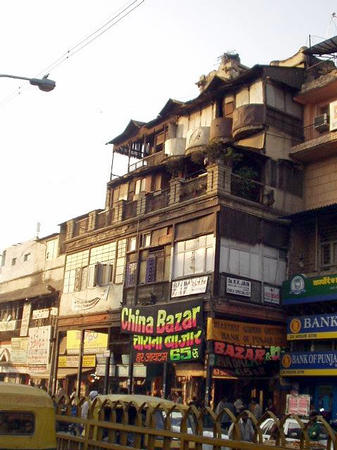 Rikshafahrt in Old Delhi