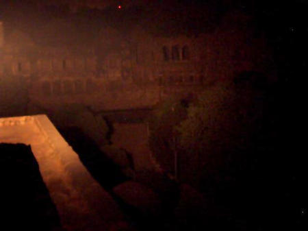 Blick auf antikes Delhi
