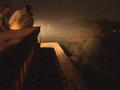 Blick auf antikes Delhi