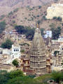 Hindutempel im Ort