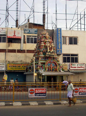 Coimbatore am Busbahnhof
