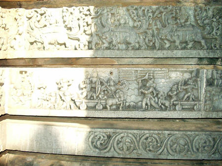 Hoysala Temple in Halebidu