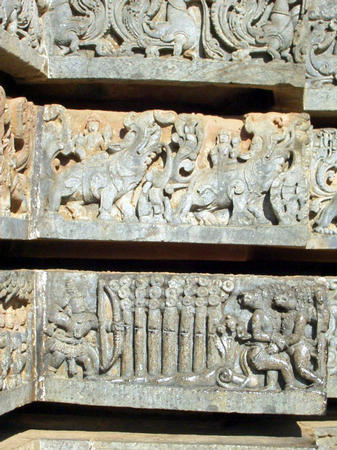 Hoysala Temple in Halebidu