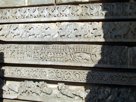 Hoysala Temple in Halebidu