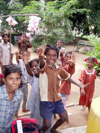 Madurai, Mahal: Kinderattraktion im Garten