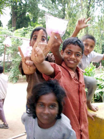 Madurai, Mahal: Kinderattraktion im Garten