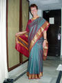 Saree-Anprobe