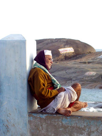 waiting for sunset
