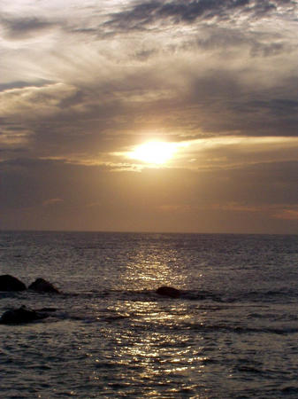 waiting for sunset