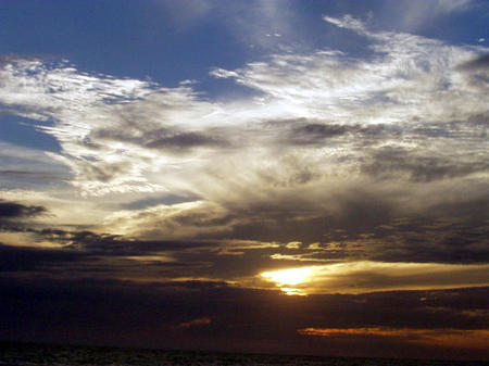 waiting for sunset