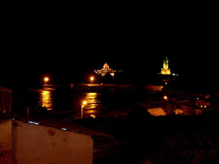 Islands at night