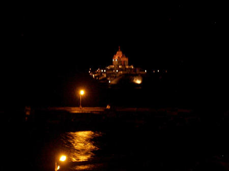 Islands at night