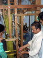 weaving of Kancheepuram silk Sarees