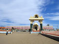 Temple from the beach