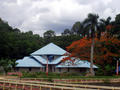 Some building at the dam park