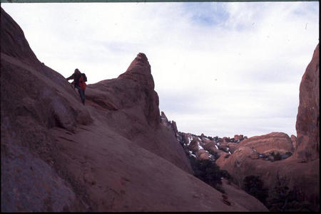 Kletterstelle, Arches NP