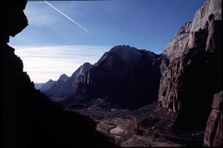 Zion NP -- Blick ins Tal